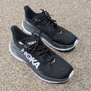 HOKA Mach 5 Women's Size 9.5 Black Castlerock Running Shoes